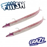 Fiiish Crazy Sand Eel 120 Double Combo - 12cm, 15g