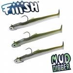 Fiiish Mud Digger 90 Maxi Combo - 9cm, 5g/10g/15g