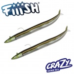 Fiiish Crazy Sand Eel No1 Double Combo - 10cm, 10g