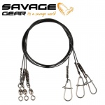 Savage Gear Black7 Trace 20cm 0.35mm 7kg