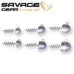 Savage Gear Cork Screw Heads 