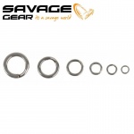 Savage Gear Stainless Splitring Mix Forged 