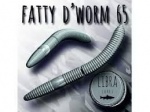 Libra Fatty D Worm 65 - 026 - hot apple green limited edition  / Krill