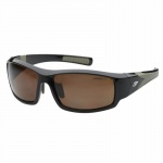 SIE Wrap Around Sunglasses Brown Lens