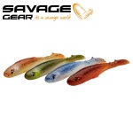 Savage Gear Slender Scoop Shad 15cm Mix 4pcs