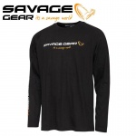 Savage Gear Signature Logo Long Sleeve T-Shirt