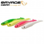 Savage Gear Slender Scoop Shad 9cm Mix 4pcs