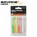 Savage Gear Slender Scoop Shad 9cm Mix 4pcs