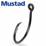 Mustad Tuna Circle Hooks #1/0 Black Nickel 7pcs