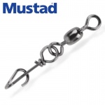 Mustad Crane Swivel W/Fastach Clip MA020-BN