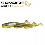 SG Gobster Shad 11.5cm 16g Green Pearl Yellow