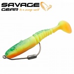 SG Gobster Shad 11.5cm 16g Chartreuse Pumpkin