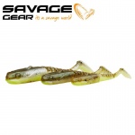 SG Gobster Shad 9cm 9g Green Pearl Yellow