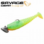 SG Gobster Shad 7.5cm 5g Green Pearl Yellow
