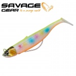 SG Savage Minnow WL 12.5cm 28g Sinking Lemon Candy 2+1
