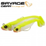 SG Savage Minnow WL 12.5cm 28g Sinking Khaki 2+1