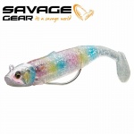 SG Savage Minnow WL 12.5cm 28g Sinking Cotton Candy 2+1