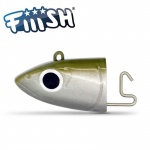 Fiiish Black Minnow No4 Jig Head 40g Off Shore