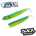 Fiiish Black Minnow No1 Combo - 7 cm, 6g Soft lure