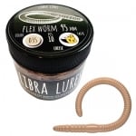 Libra Flex Worm 95 - 007 - yellow / Cheese