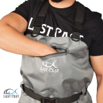 Last Cast Breathable Chest Wader with Neoprene Socks 